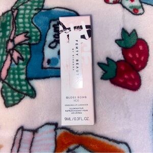 Fenty Beauty gloss bomb ice in ‘Cold Heart’d’